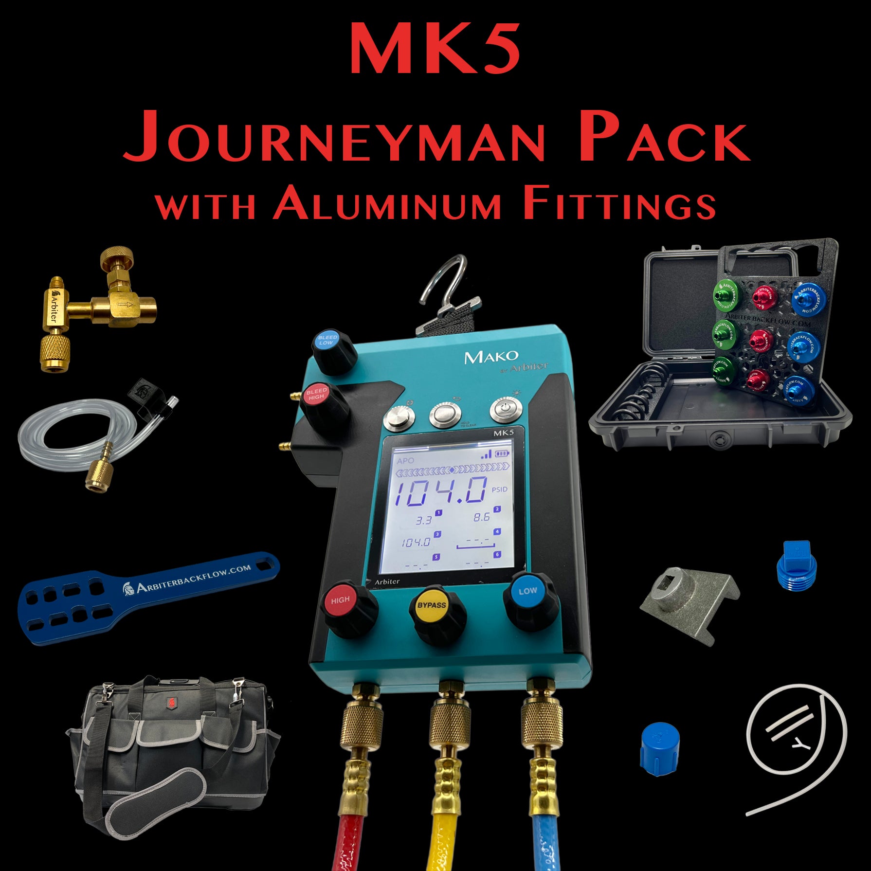 Mako MK5 5-Valve Test Kit - Image 3