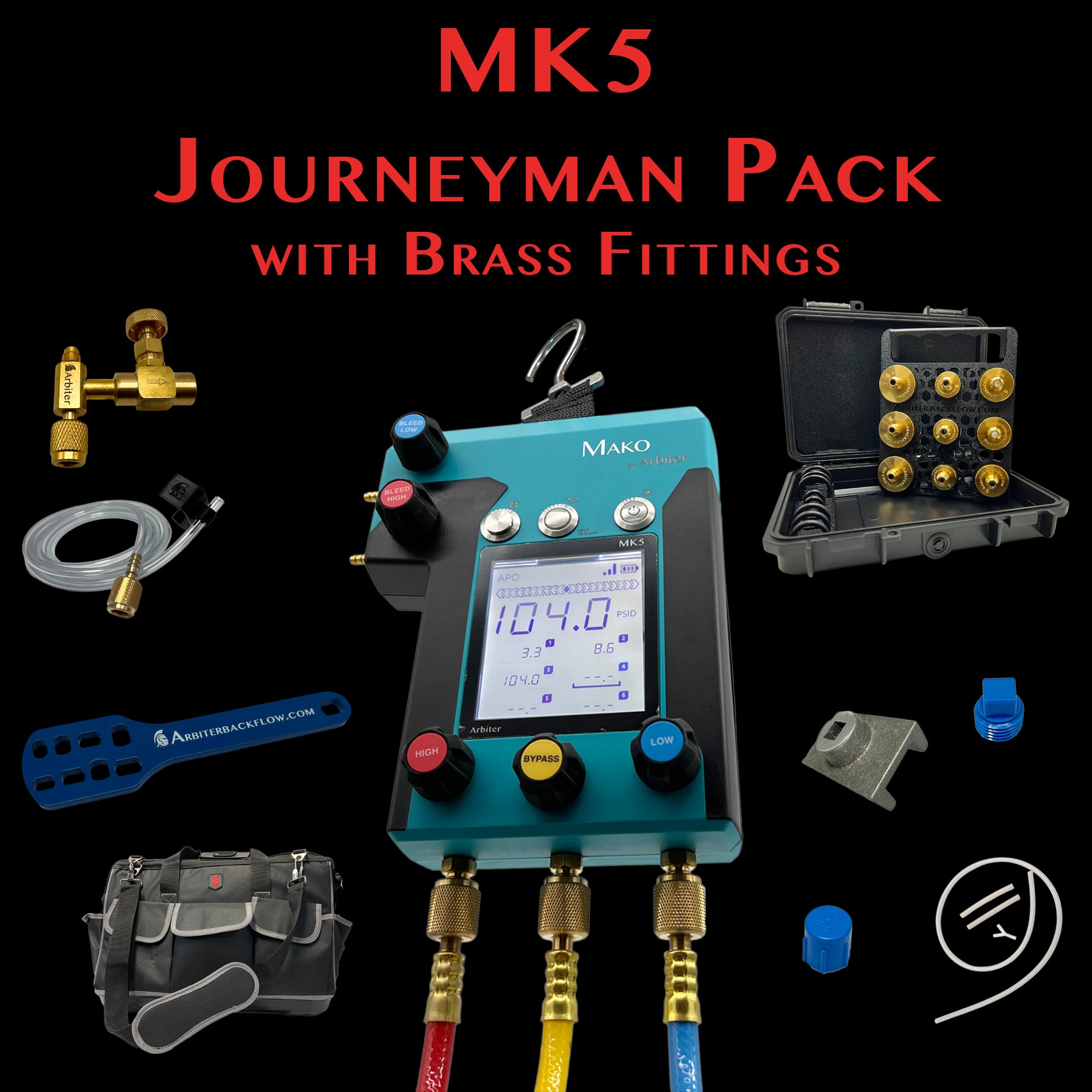 Mako MK5 5-Valve Test Kit - Image 4