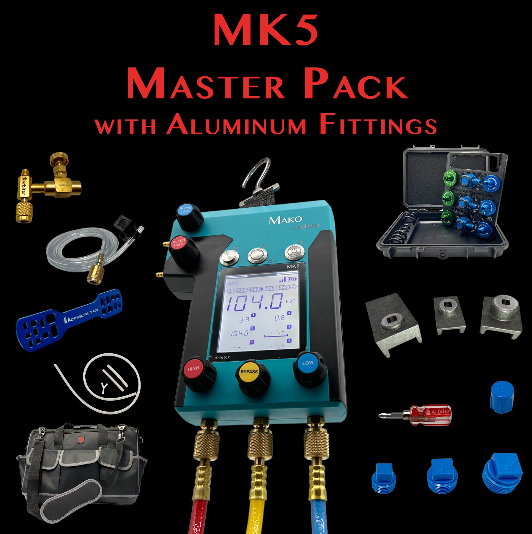 Mako MK5 5-Valve Test Kit - Image 5