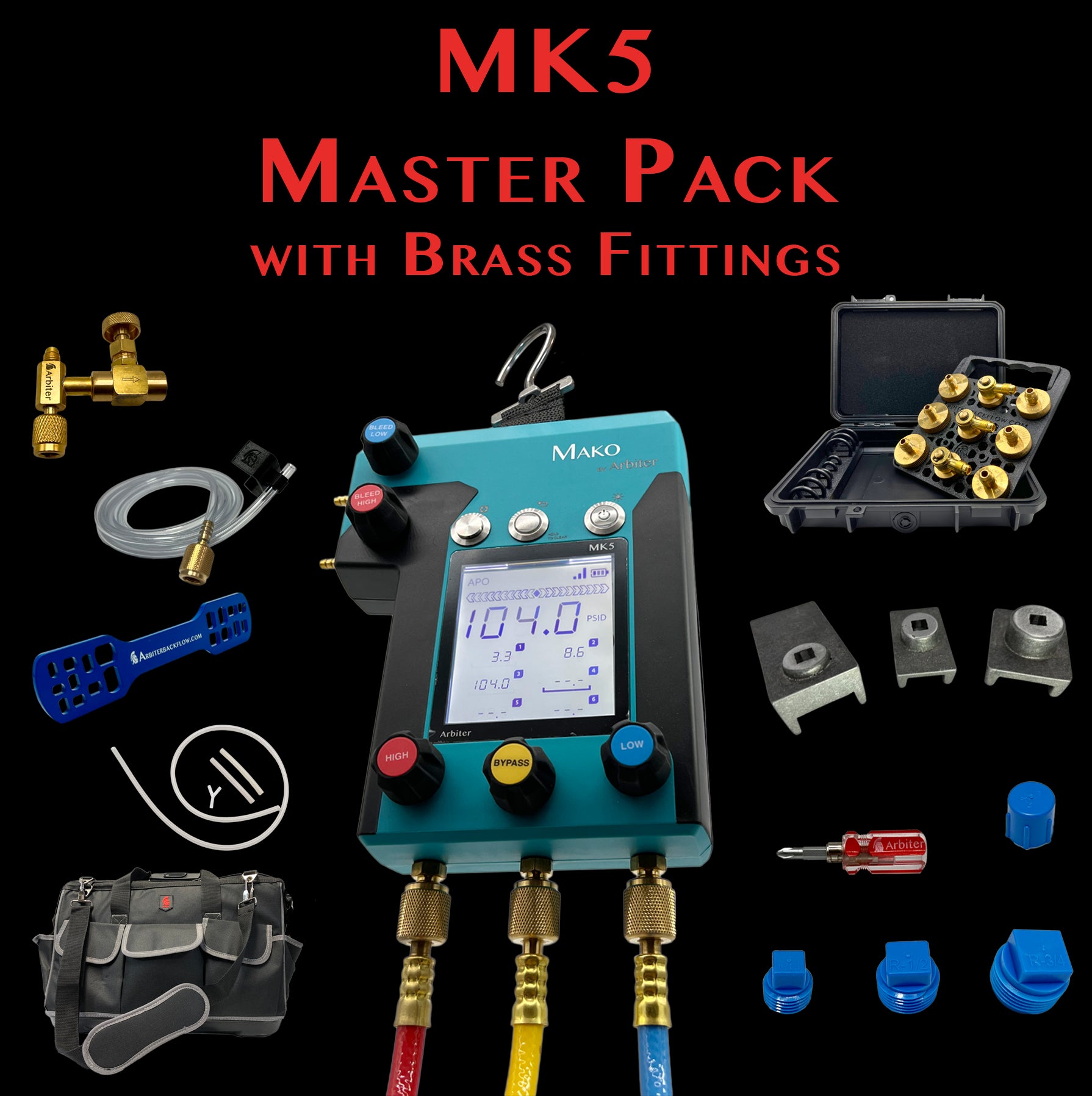 Mako MK5 5-Valve Test Kit - Image 6