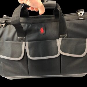 MKSC20. Mako soft case 20-inch tool bag with hard bottom for backflow assembly testers