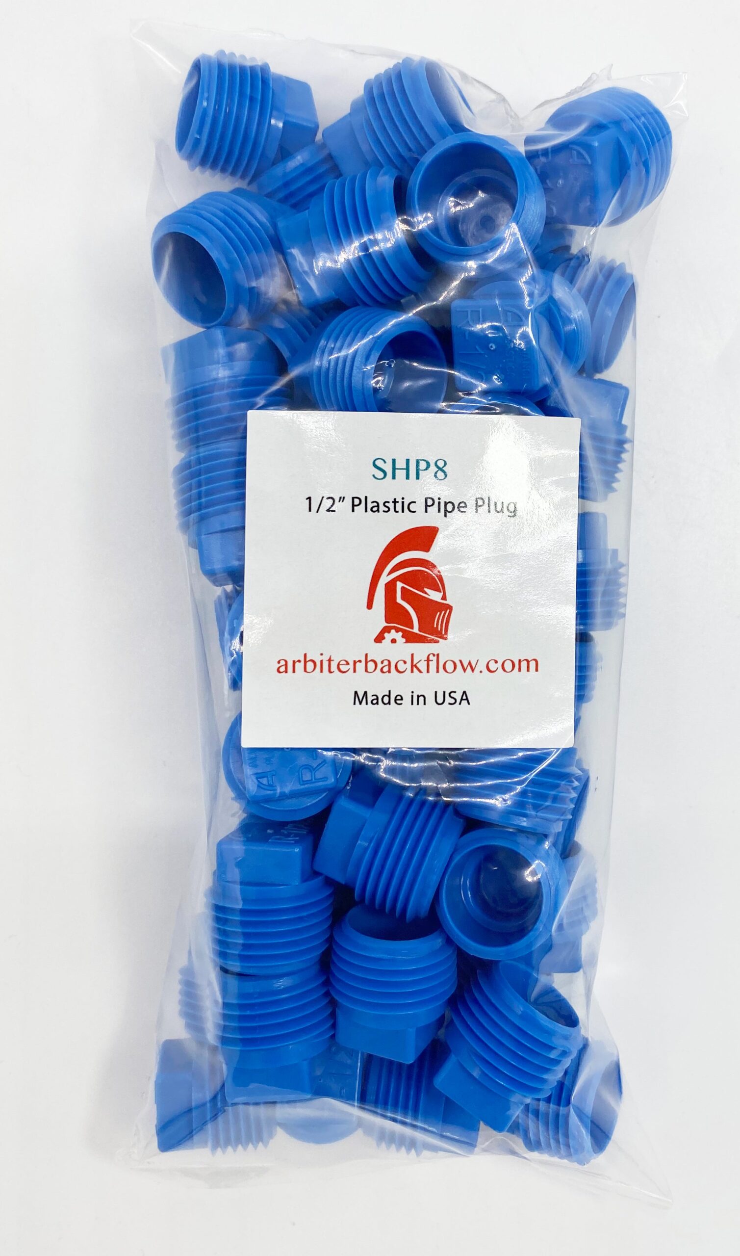 SHP1/SHP8/SHP12. Plastic plugs for test ports on backflow assemblies, ~50 count. - Image 5