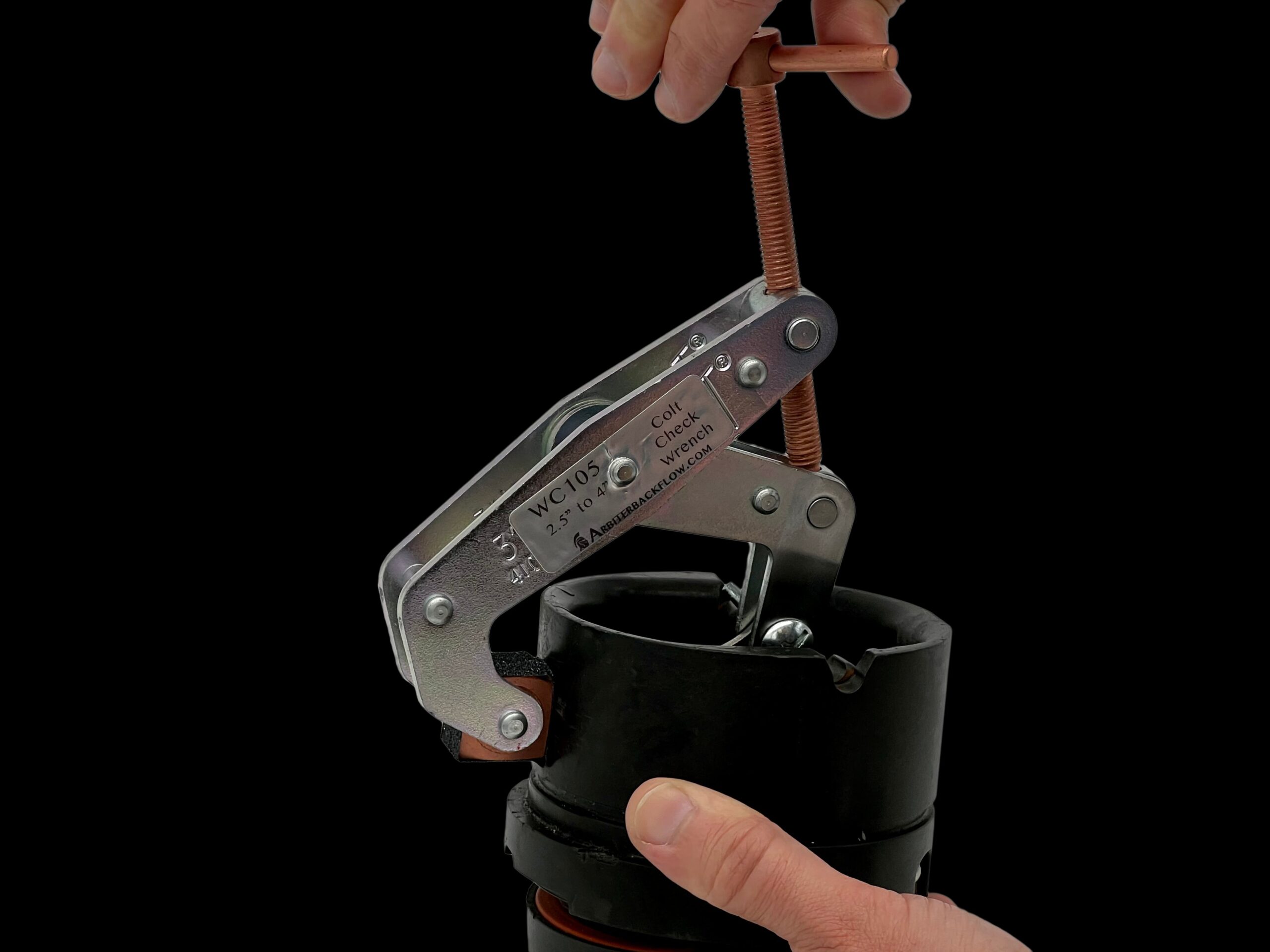 WC105/WC207. Tool for removing check valve compression disc on Ames and Watts backflow prevention assemblies - Image 3