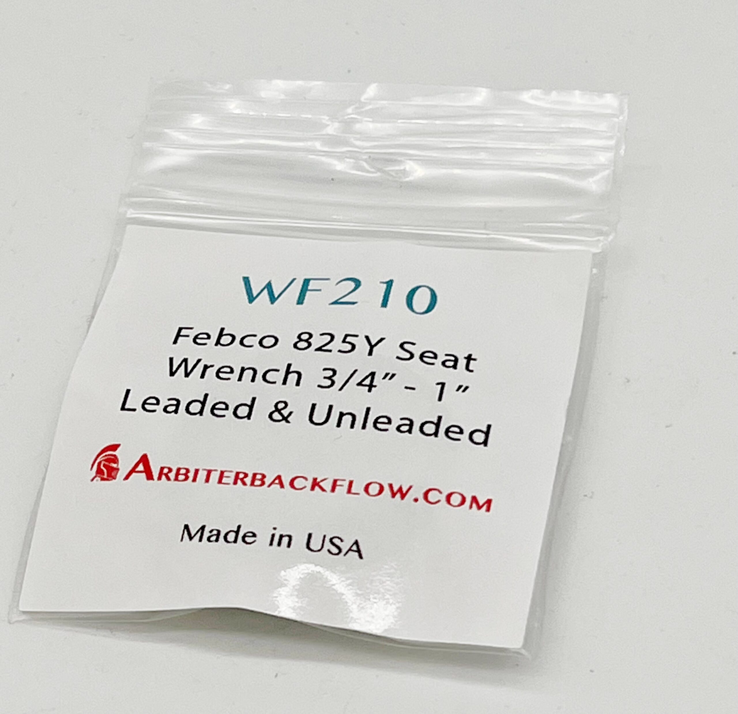 WF210. Febco 825Y, 825LF, 805YR & 805YB seat wrench for 3/4" to 1 1/4" assemblies. - Image 7